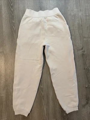 Lululemon 4 Braided Detail High Rise Jogger Casual Cream‎ White Opal Sweatpants thumbnail 6