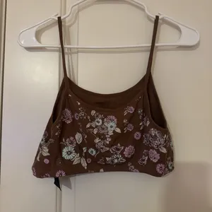 Urban Outfitters Brown Floral Camisole thumbnail 3