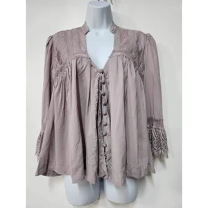 NWT Free People Esme Button-Up Top Size XS. B-5 thumbnail 4