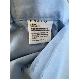 Pazzo Tapered Trouser Pants Womens Size‎ S Light Blue Career Officecore Elastic thumbnail 5