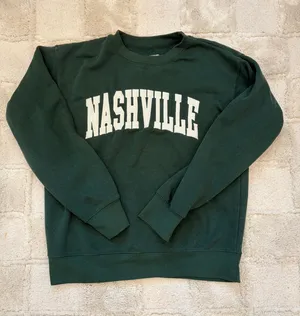 Forest green Nashville crewneck Size M thumbnail 1