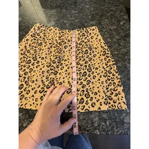 REFORMATION Cady Mini Skirt Women Brown Leopard Animal Print Linen 90s Y2K thumbnail 8