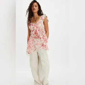 NWOT Free People Ivie Tunic thumbnail 2