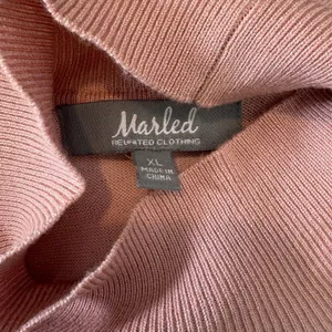 Marled Reunited Clothing Pink Rhinestone Snowflake Mock Neck Sweater Winter XL thumbnail 4