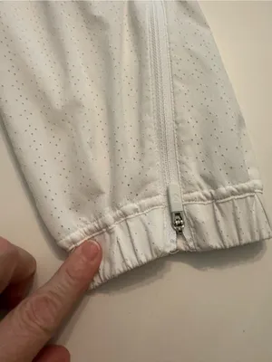 Lululemon Adapted state perforated joggers white size 6 thumbnail 9