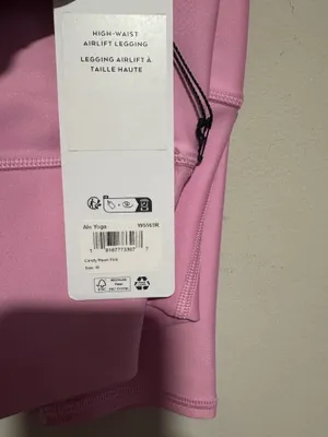 Alo Yoga Leggings High-Waisted 7/8 Airlift In Candy Heart Pink thumbnail 5