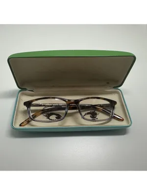 Kate Spade Blue & Tortoise Shell Prescription Glasses Frames with Green Case thumbnail 12