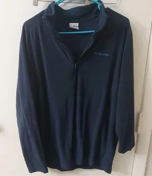 Columbia Blue Zip Front Jacket thumbnail 1