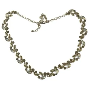 Vintage Style Matching Jewelry Set Necklace Bracelet Earrings Gold thumbnail 4