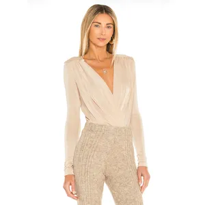 Free People Turnt Long Sleeve Bodysuit in Blossom Pearl Size Large NWT thumbnail 2