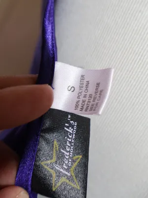 Vintage Fredericks of Hollywood Liquid Satin Lingerie Slip Small Deep Purple thumbnail 9