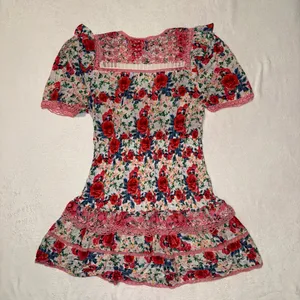 Loveshackfancy Rena Floral Mini Dress Size Medium thumbnail 10