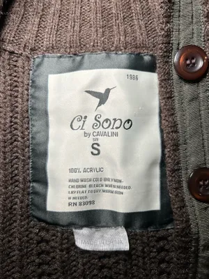Ci Sono Brown Cardigan Size Small thumbnail 4