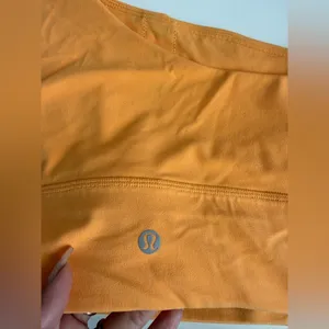Lululemon Align Asymmetrical One Shoulder Bra Top Yellow Size 10 Nulu Yoga thumbnail 5