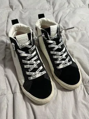Vintage Havana High Top Sneakers thumbnail 1
