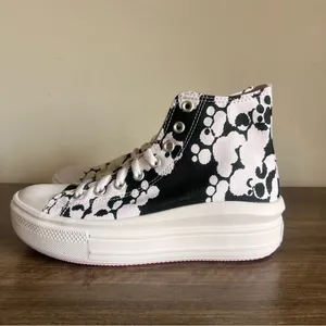 CONVERSE Women’s Chuck Taylor All Star Move Hi Top Shoe Size 10 #225 thumbnail 3