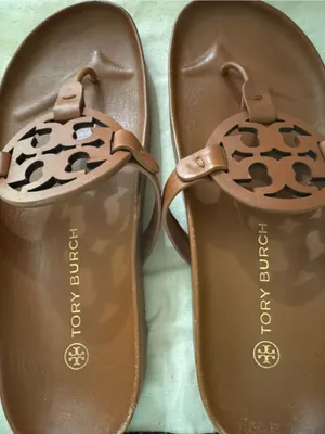 Tory Burch Miller Cloud Sandal Aged Camello Size 9 thumbnail 6