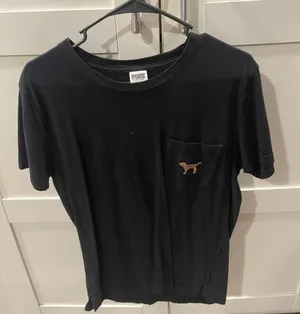 PINK Victoria’s Secret Black Tee thumbnail 1