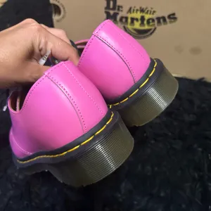 DR MARTENS 1461 pink leather lace up oxfords shoes new thumbnail 4