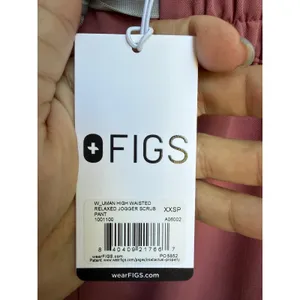 Figs High Waisted Uman Relaxed Jogger Scrub Pant Mauve Pink Size XXSP NWT thumbnail 4