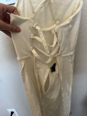 Cream dress thumbnail 2