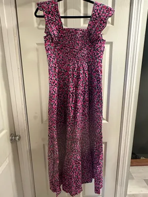 BuddyLove Anastasia Ruffle Shoulder Midi Dress - Thorn thumbnail 5