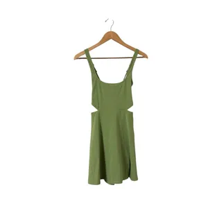 ABERCROMBIE & FITCH Traveler Athletic Green Cut Out Mini Dress thumbnail 4