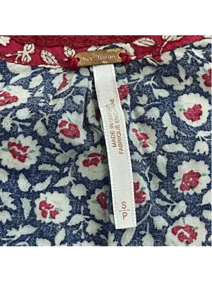 Free People Y2K Leia Floral Jumpsuit Village Country Style Boho Cottagecore Sz S thumbnail 9