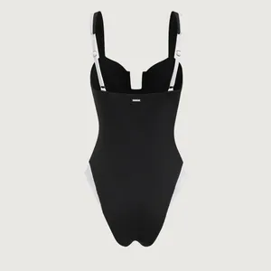 Berlook Black Contrast U Neck One thumbnail 6
