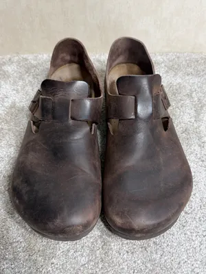Birkenstock Women’s London Oiled Leather Shoes in Habana 43/US 12 thumbnail 2