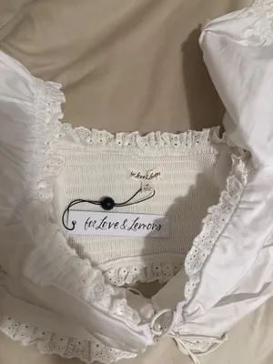 For Love & Lemons Top Crop White thumbnail 3