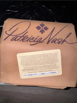 Patricia Nash Rose Tooled Leather Ava Tote Bag. NEW thumbnail 10