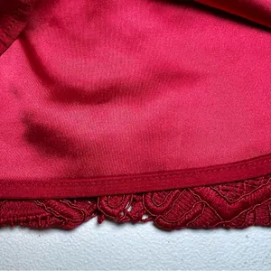 Alexis Red Lace‎ Wide Leg Pants size Medium thumbnail 4