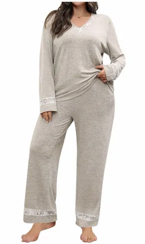 Blooming Jelly Lace Pajamas / Lounge Sets Women’s L NWT thumbnail 1