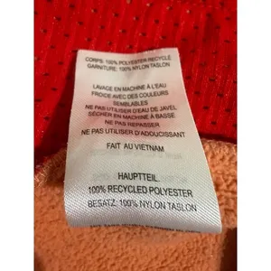 Topo Designs Subalpine Fleece Pullover Burnt Orange Half Zip Women's XL thumbnail 15