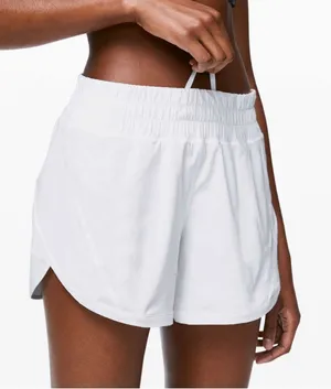Lululemon Track That Short White 4 thumbnail 1