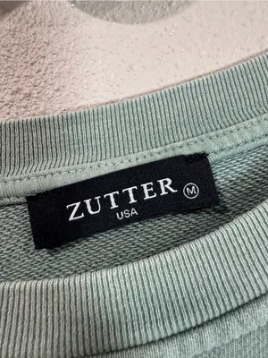 Sage Green 'Dreamer' Leopard Graphic Crewneck Sweater thumbnail 4
