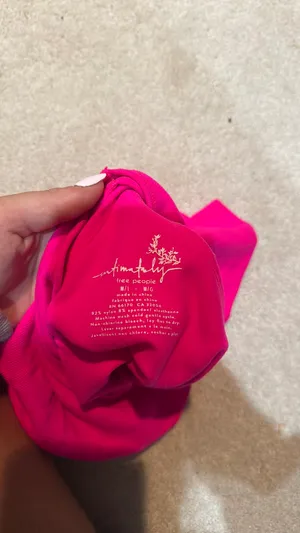Free People Movement Tank Top Pink M/L thumbnail 3