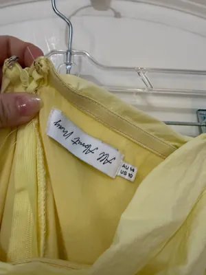 Fortunate One Yellow Maxi Dress thumbnail 3