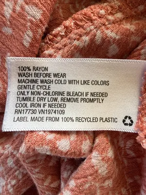 Art Class women's pink floral peplum top size XL 14/16 thumbnail 7