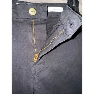 Frame Le High Skinny Black Denim Jeans Cotton Blend Non Ripped size 24 #765 thumbnail 4