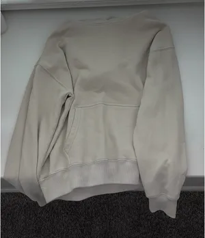 cream hollister hoodie thumbnail 2