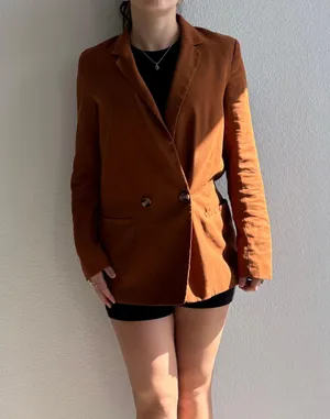 H&M Brown Blazer thumbnail 1