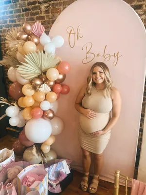 Fitted dress Tan Size M thumbnail 2