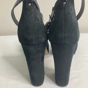 Coach Womens Chrystie Closed Toe Ankle Strap Casual Platforms Fashion Heels 9B thumbnail 6