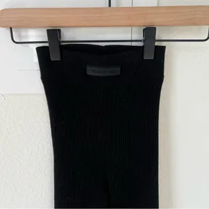 New Fear Of God Essentials Ribbed Legging in Black thumbnail 5