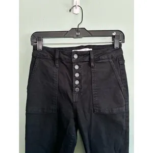 Hidden Jeans Women 28 (US Size 6) Black Boot Cut High Rise Hipster Stretch thumbnail 4