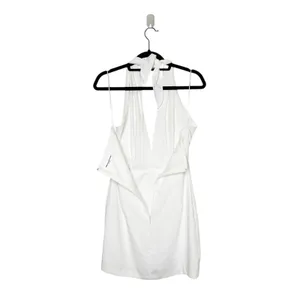 Amanda Uprichard Mezcal Mini Dress Women's White Size Small thumbnail 4