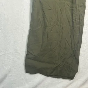 Melrose and Market Olive Green Wide Leg Pants Elastic Waist‎ Drawstring XS thumbnail 7