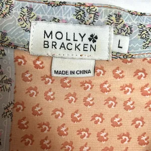 Molly Bracken Patchwork Maxi Dress Size L maxi multicolor sleeveless thumbnail 7